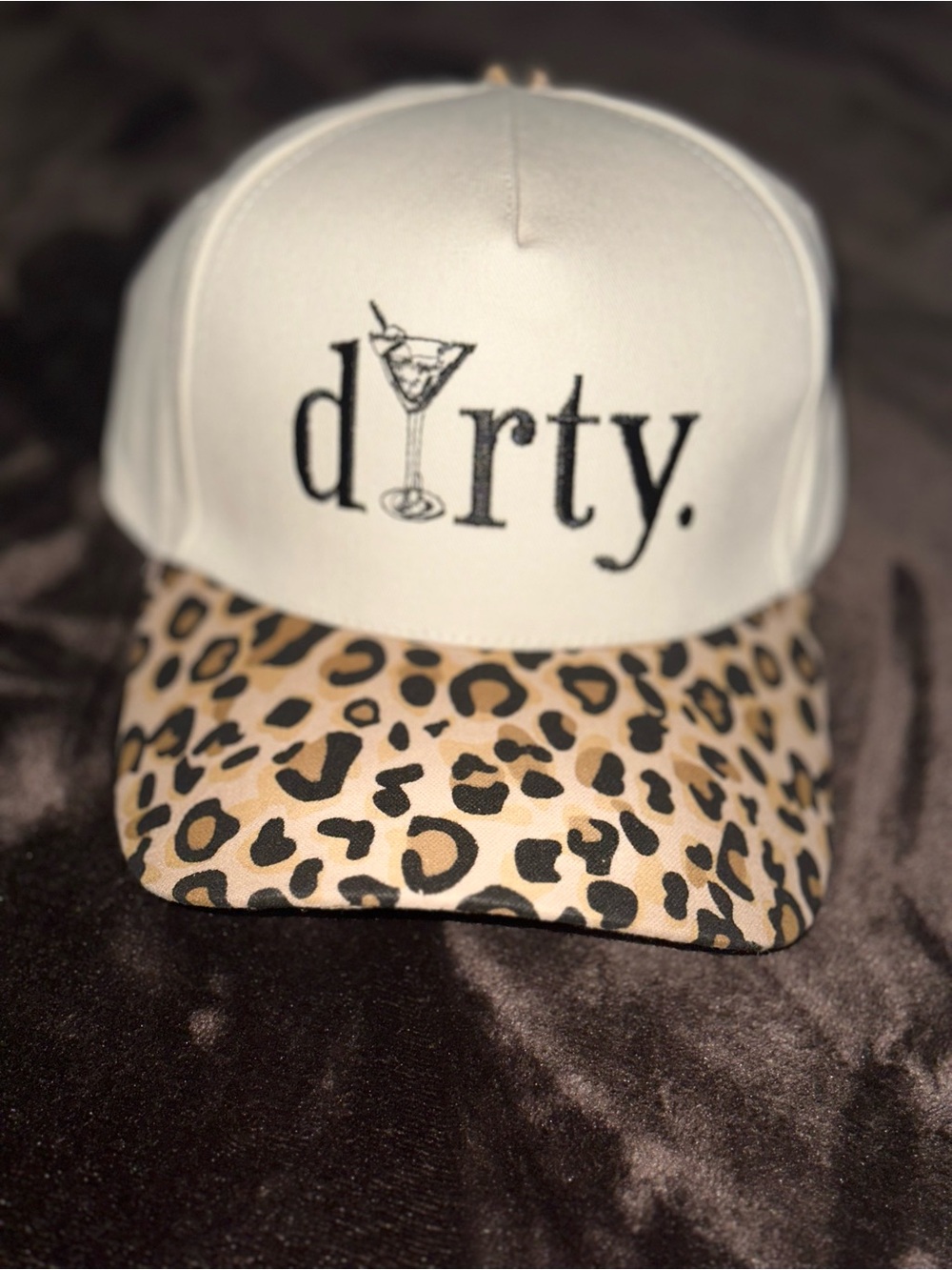 Dirty Martini Leopard Print Hat